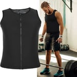 Men Sweat Vest Waist Trainer Workout Sauna Tank Top Male Body Shaper Shirt V LVE