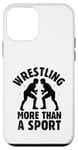 Coque pour iPhone 12 mini Lutte plus qu'un lutteur sportif