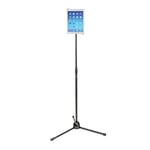 NJS Black Tablet Tripod Stand 1.8m