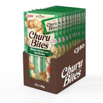 INABA Churu Bites - Friandise pour Chat en Bouchées au Thon, Enrobage au Poulet - Moelleux et Crémeux - 36 Tubes x 10g