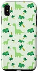 Coque pour iPhone XS Max "Midnight Dinosaur Land MagSafe Case avec contrôle de la caméra"