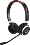 Jabra Evolve 65 Wireless Stereo Headset Microsoft Certified Headphones BoxTT