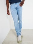 Levi's 511 Slim Fit Jeans - Tabor Well Worn - Light Blue, Light Blue, Size 36, Length Long, Men