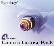 Synology Surveillance Device License Pack - Licens - 4 Kameror