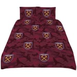 West Ham United FC Duvet Cover Set - Double