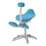 Ergonomic Kneeling Chair,Posture Correction Chair Knee Chair Correction Chair - Stool to Kneel for a Better Posture - Large Home Office or Desk Chair Knee Protector - Robust and Co