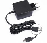 Nätadapter till Asus 12V 2A 24W (micro-usb A)