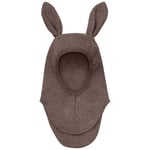 Huttelihut Balaclava Öron Ull Fleece Brown Melange | Brun | 2-4 years