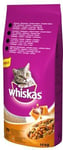 Whiskas kuivaruoka aikuisille kissoille naudanlihalla ja porkkanoilla, 14 kg