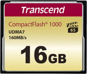 16 Go Carte Mémoire CompactFlash (CF) UDMA 7 1000x TS16GCF1000(Q251)