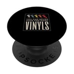 Amateur de musique amateur de disques vinyles PopSockets PopGrip Adhésif