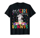 Bunny Lover Just A Girl Who Loves Bunnys T-Shirt