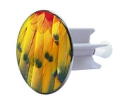 Bouchon de Lavabo Design Impression Grand | Bonde de fleurs en métal, multicolore, 19618 5