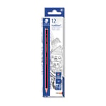 STAEDTLER 110-2B Tradition Graphite Pencil for Drawing & Sketching - 2B (Box of 