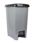 Plastic Pedal Bin. 40L Kitchen Waste Bin. Recycling Dustbin. Foot Operated Bin.