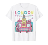 London Souvenirs Idea For Kids & English British Memorabilia T-Shirt