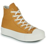 Converse Höga sneakers CHUCK TAYLOR ALL STAR LIFT HI Gul dam