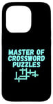 iPhone 15 Pro Puzzle Lover Master of Crossword Puzzles Case