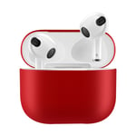 Silikonskal Apple AirPods 3 Röd