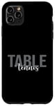 Coque pour iPhone 11 Pro Max Joueur de ping-pong de table