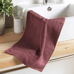 DOUCEUR D'INTERIEUR Guest Towel 30 x 50 cm Sponge Plain Purple