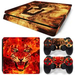 Kit De Autocollants Skin Decal Pour Console De Jeu Ps4 Slim Full Body Call Of Duty Black Ops Ops 2 3 4, T1tn-Ps4slim-0993