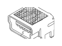 Usb-Stik Bøsning Molex Mol Micro Solutions Topmontering 513870578-1000 Molex Indhold: 1000 Stk