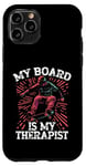 Coque pour iPhone 11 Pro Skateboard Funny Board Skater Stuff