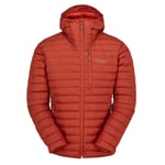 Rab Microlight Alpine Dunjakke Herre Tuscan Red, M