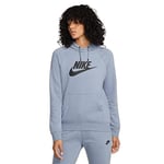 Nike DX2319-493 W NSW ESSNTL Hoodie PO HBR Sweatshirt Femme Avio Taille M