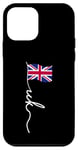 iPhone 12 mini UK Flag with United Kingdom Short Name for British People Case