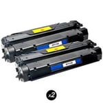 Pack de 2 Cartouches Compatibles HP C7115X pour HP LaserJet 1200 1200N 1200SE 1000 1005 3320MFP 3320N 3330MFP