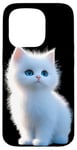 iPhone 15 Pro Angora Cat White Turkish Angora Cat Cute Angora Cats Case