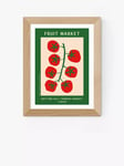 EAST END PRINTS Luxe Poster Co. 'Notting Hill Farmers Market' Framed Print