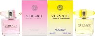 Versace Gift Set 30ml Yellow Diamond EDT + 30ml Bright Crystal EDT