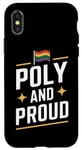 Coque pour iPhone X/XS Communauté polyamoureuse Parenting polyamoureux Aimer ouvertement