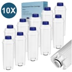 10x Filtre à eau pour Delonghi compatible pour DLSC002 EC800 ecam etam avec charbon actif