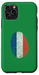 Coque pour iPhone 11 Pro France C'est dans mon ADN France empreinte digitale