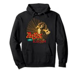 Madagascar Alex The Lion Text Poster Pullover Hoodie