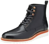 baradello Homme Bottes à Lacets Bottines à la Cheville, Noir, 40 EU