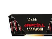 Japcell Batteri 1,5V - Aa, Lithium, 3400 Mah, Pakke Til 10Stk