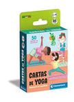 Clementoni- Jeu Cartes de Yoga Drapeaux familiaux, 55444, Divers