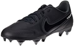 NIKE Unisex Tiempo Legend 9 Academy Sg-pro Ac Sneaker, Black Dk Smoke Grey Summit White, 10.5 UK