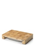 Cutting Board In Rubber Tree With Oven Form Brown Continenta