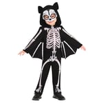 Rubies Costume officiel de chauve-souris squelette pour enfant Taille 3-4 ans