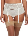 Fantasie Womens 2069 Bronte Suspender Belt - Ivory Nylon - Size 10 UK