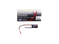 ASG LiPO Batteri 7,4V 250mAh 20C