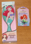 Disney Princess The Little Mermaid Ariel Detangler Brush & Pocket Mirror - NEW