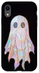 Coque pour iPhone XR Coque Halloween Fantôme Vitrail Style pour Téléphone