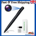 ZUNHAI Spy Camera Pen, Mini Hidden Camera HD 1080P Nanny Camera Pocket Cam Body